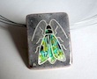 insect enamel necklace